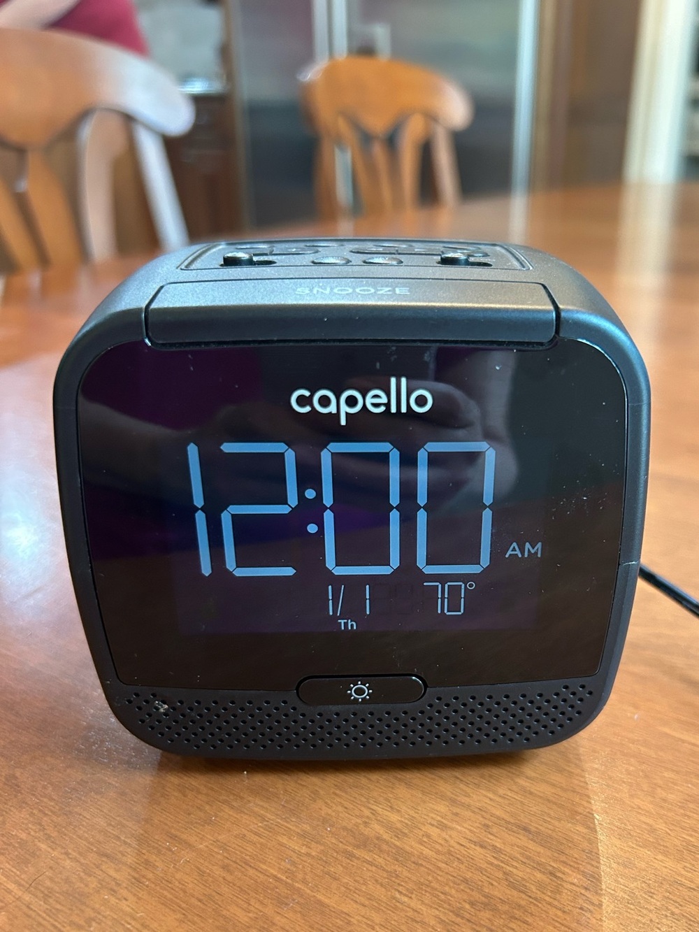 Alarm Clock, Wireless Speaker, USB Charger, Radio